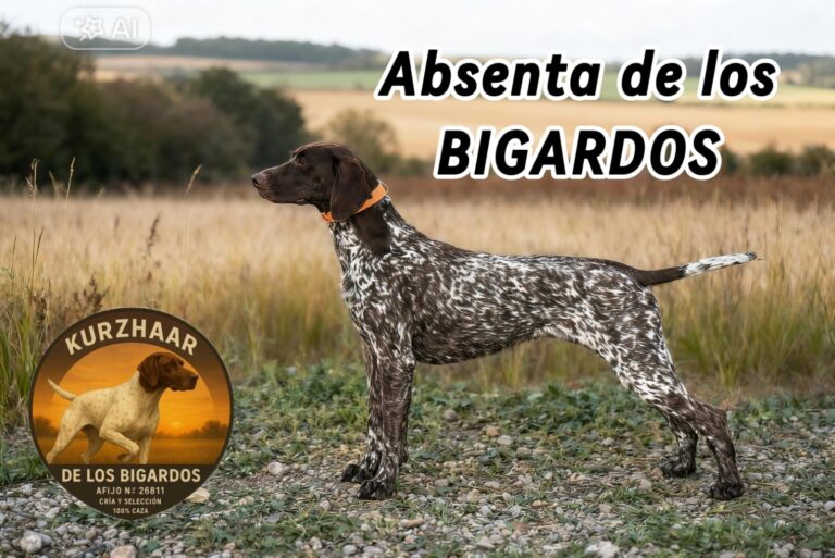Braco alemán Absenta de Los Bigardos
